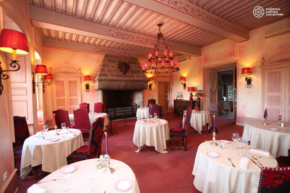 Hotel Chateau De Castel Novel - Les Collectionneurs Varetz Restauracja zdjęcie